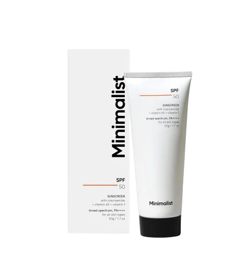 MINIMALIST Sunscreen SPF 50 Lightweight